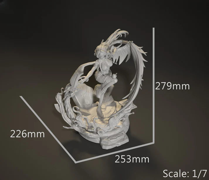 Yixuan STL File 3D Printing Design File Game Character Zenless Zone Zero STL 0296