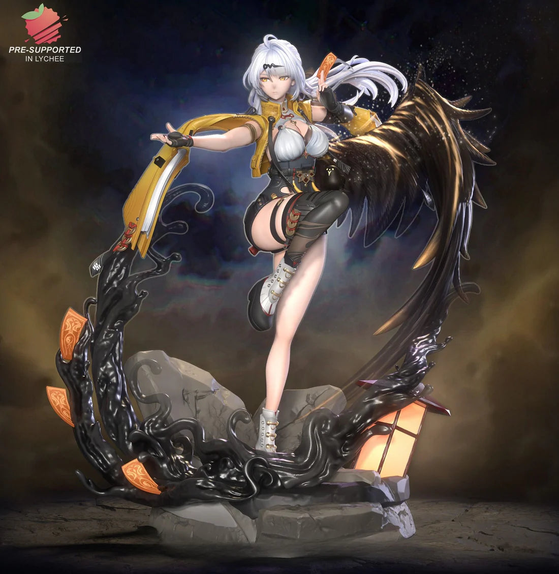 Yixuan STL File 3D Printing Design File Game Character Zenless Zone Zero STL 0296