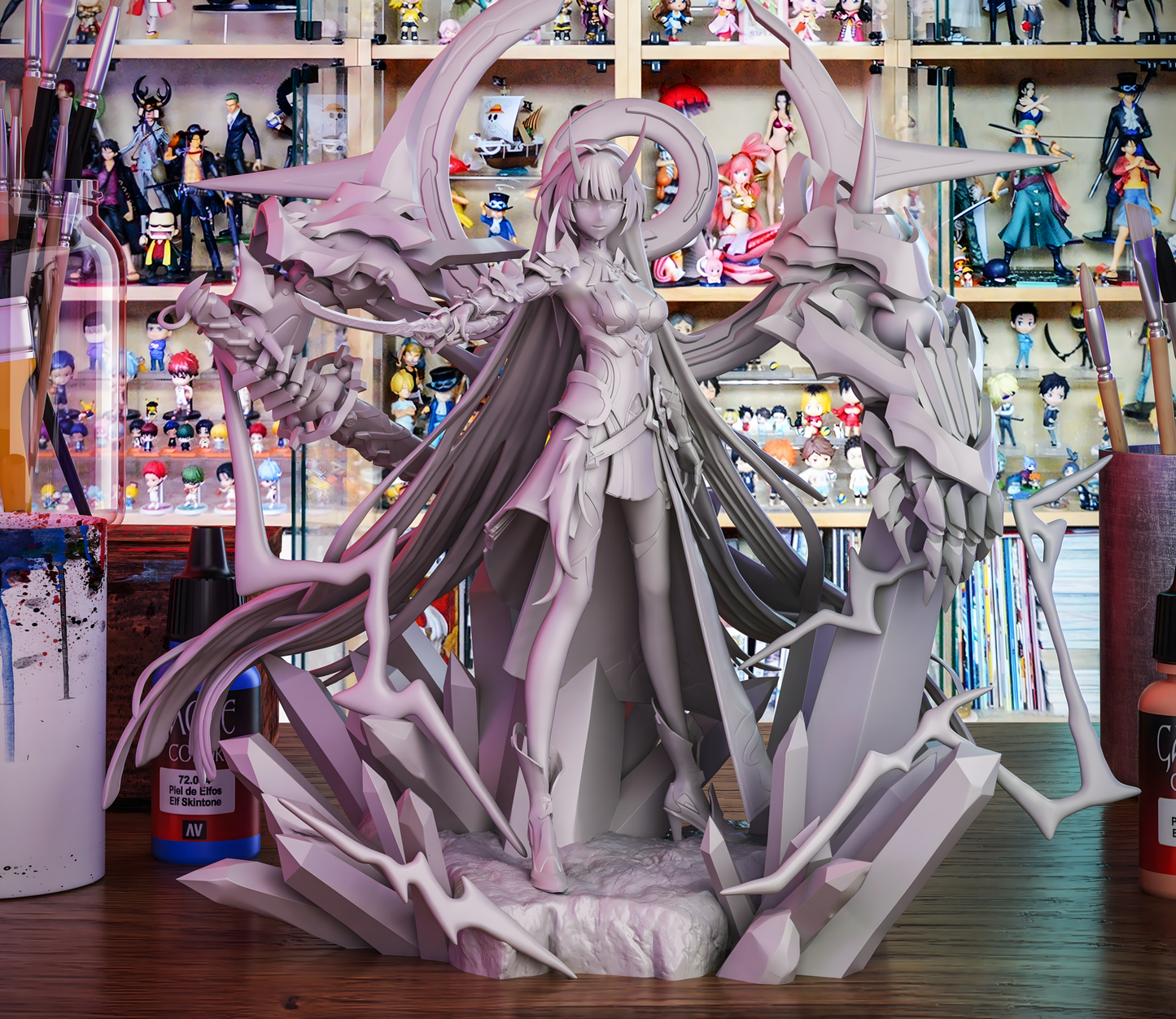 Herrscher of Thunder STL File 3D Printing Design Game Character Honkai Star Rail STL File 0298