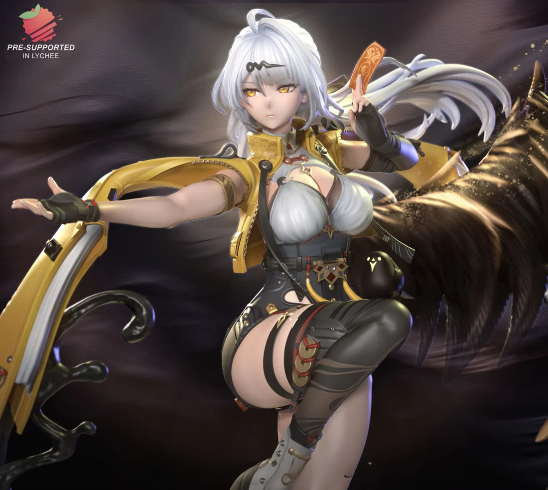 Yixuan STL File 3D Printing Design File Game Character Zenless Zone Zero STL 0296