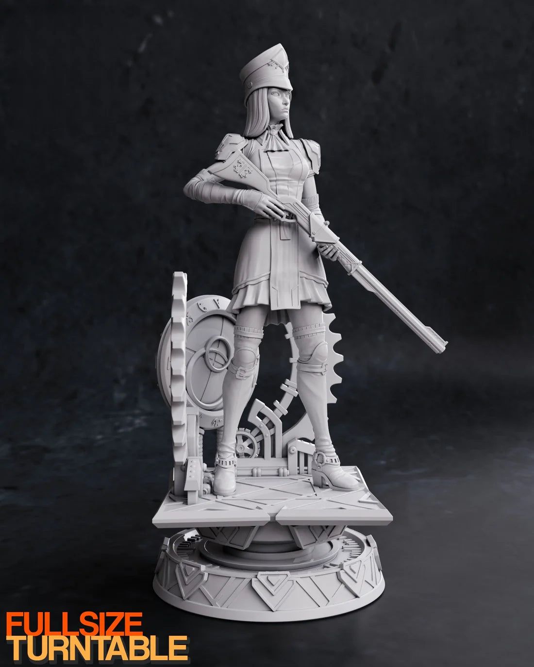 League of Legends Caitlyn STL File 3D Printing Digital STL File 0294