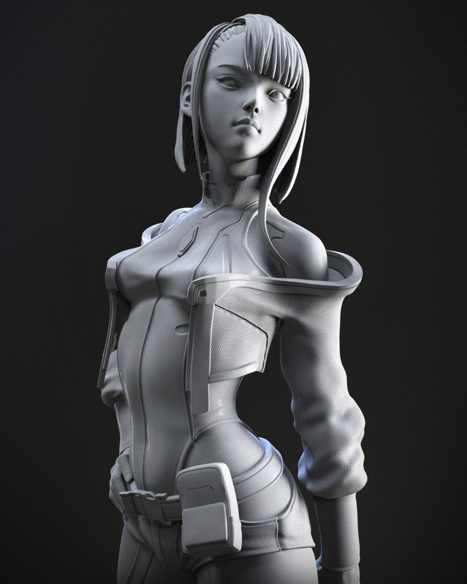Lucy Cyberpunk Edgerunners Archivo STL Impresión digital 3D Archivo STL Personajes de películas/juegos Figuras de anime 0002
