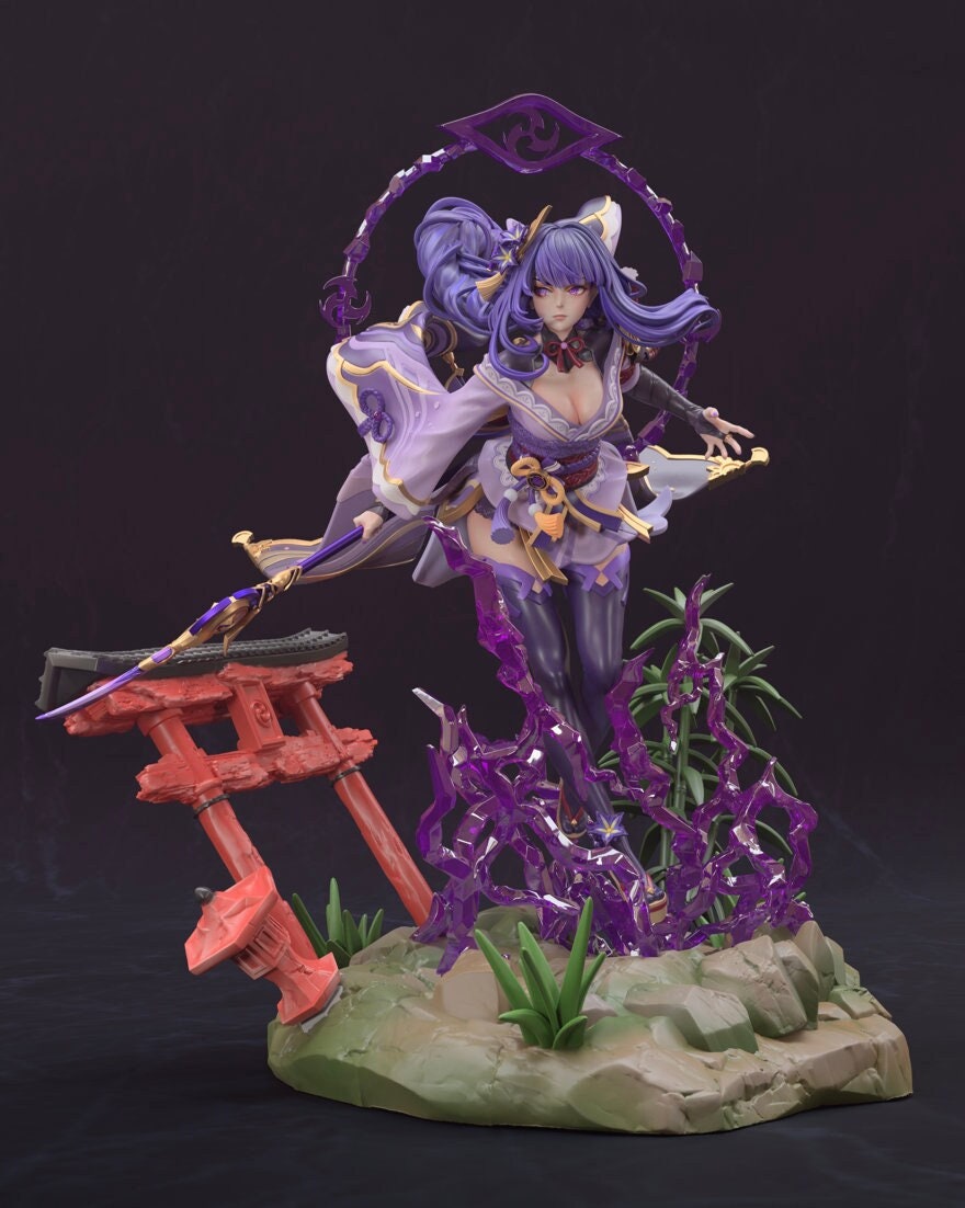 Genshin Impact STL File 3D Printing Digital STL File Game Character Ra –  Lavender 3D Art