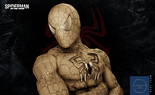 Spiderman STL No Way Home Marvel Character STL File 3D Printing Design Movie Character STL File S035