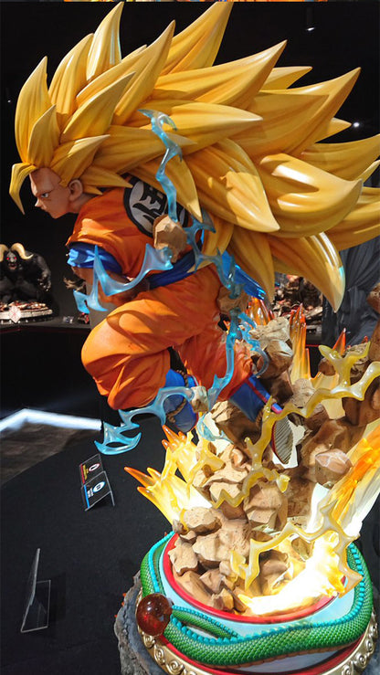 Goku STL Archivo 3D Impresión Digital STL Archivo Anime Dragon Ball Z Personaje S051