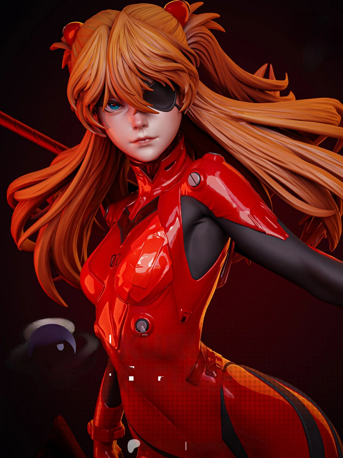 Asuka Langley Soryu STL File 3D Printing Design File Anime Character Neon Genesis Evangelion STL 0217