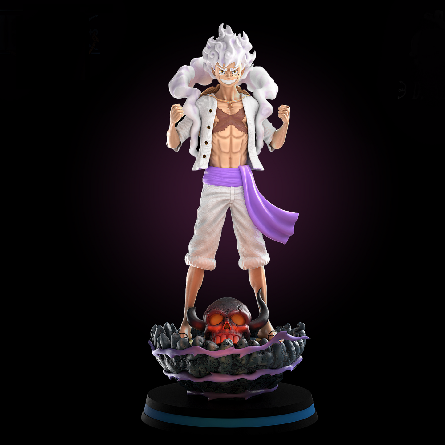 Luffy STL File 3D Printing Design File Anime One Piece Character 0119