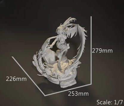 Yixuan STL File 3D Printing Design File Game Character Zenless Zone Zero STL 0296