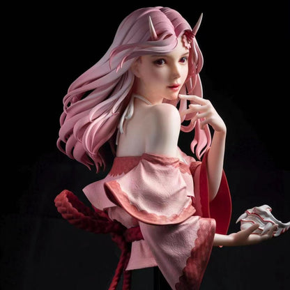 Demon Girl STL File 3D Printing Digital STL File Anime Fantasy Character 0107