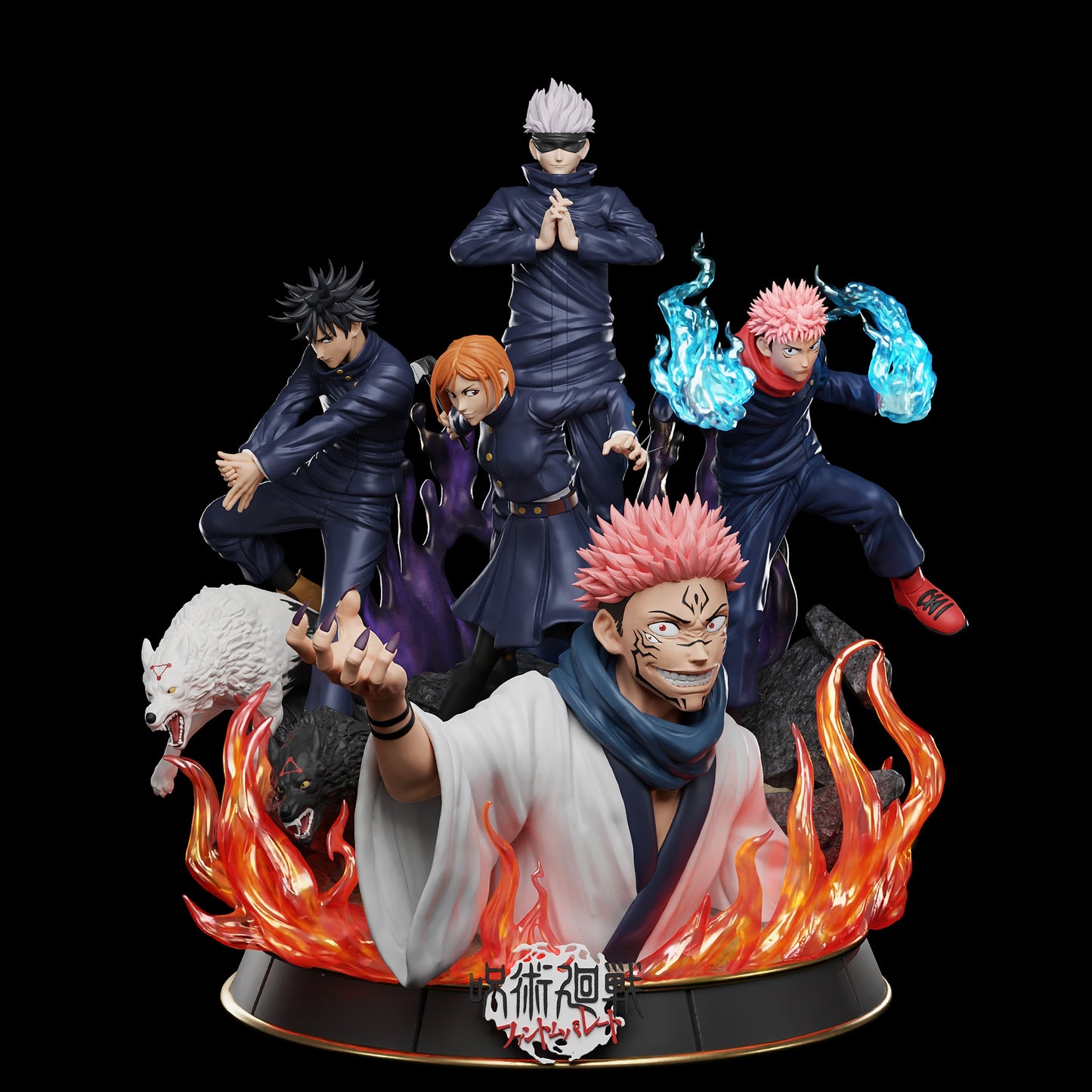 Jujutsu Kaisen STL File 3D Printing Design File Anime Satoru Gojo Character 0186