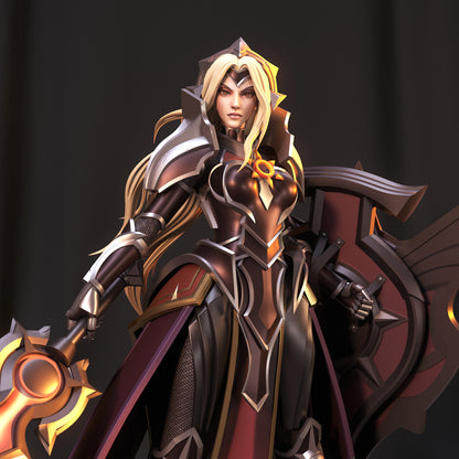 League of Legends Leona STL File 3D Printing Digital STL File 0287