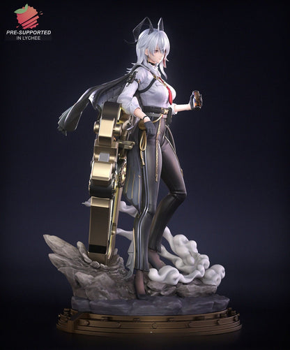 Zani STL File 3D Printing Design File Game Character Wuthering Waves STL 0288