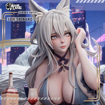 Shinano Azur Lane STL File 3D Printing Design Game Character Shinano STL File 0256