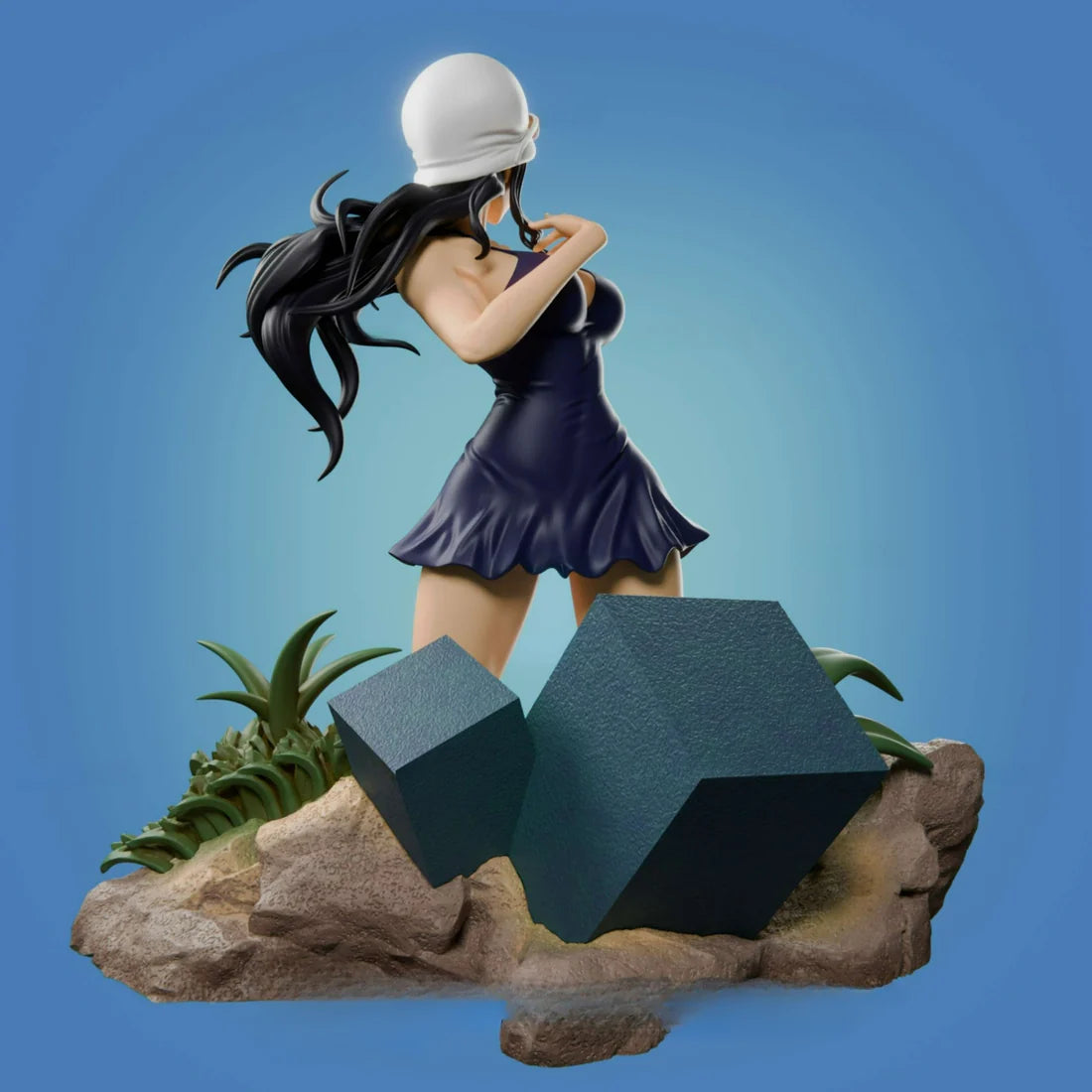 Nico Robin STL File 3D Printing Design File Anime One Piece Character 0225