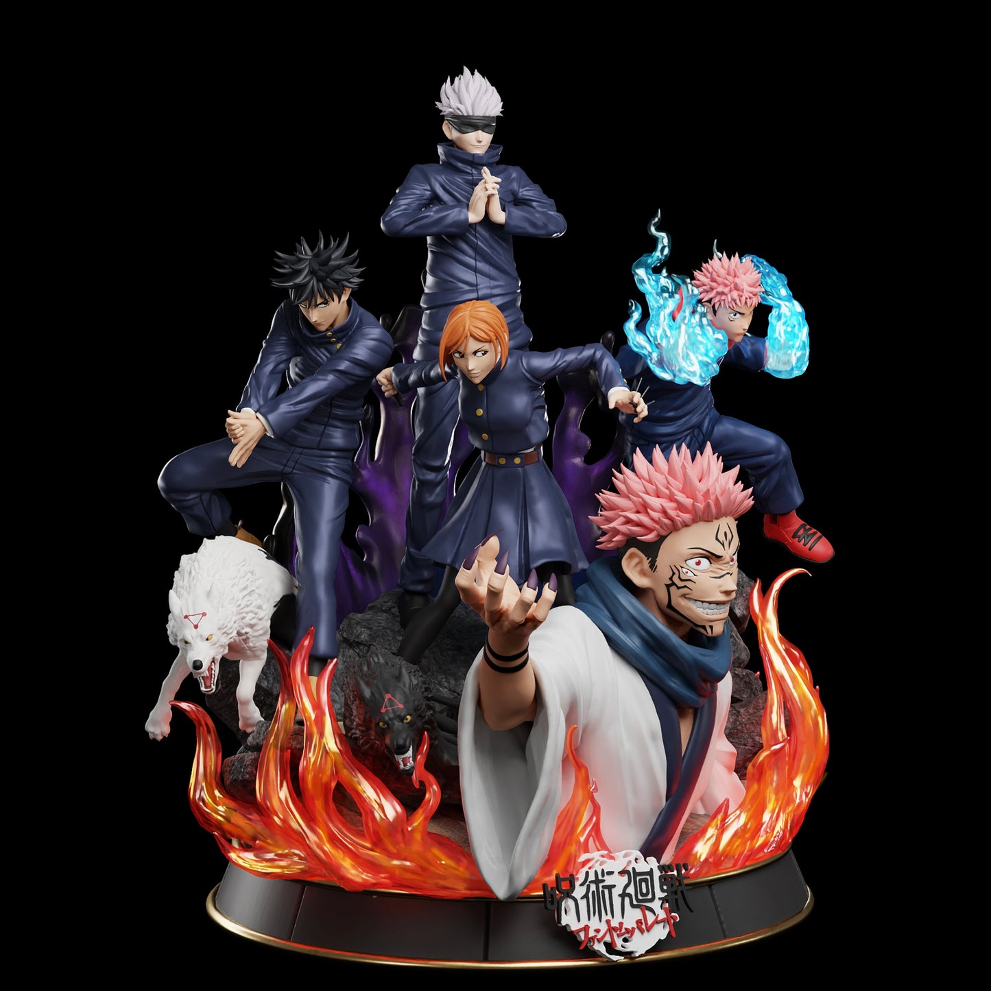 Jujutsu Kaisen STL File 3D Printing Design File Anime Satoru Gojo Character 0186