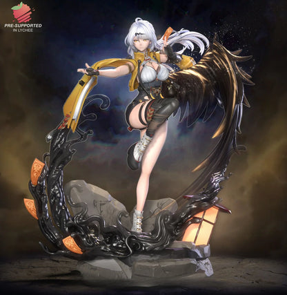 Yixuan STL File 3D Printing Design File Game Character Zenless Zone Zero STL 0296