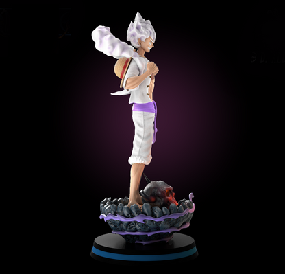 Luffy STL File 3D Printing Design File Anime One Piece Character 0119