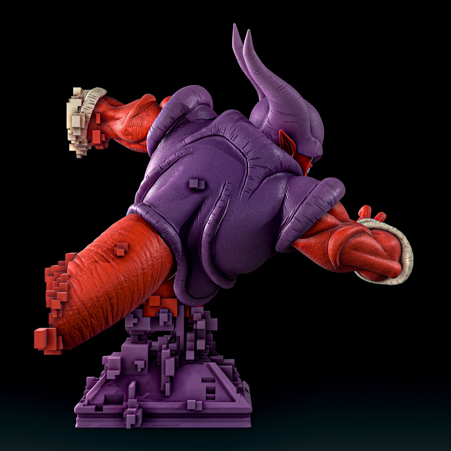 Dragon Ball STL Janemba STL File 3D Printing Digital STL File Anime Character 0189