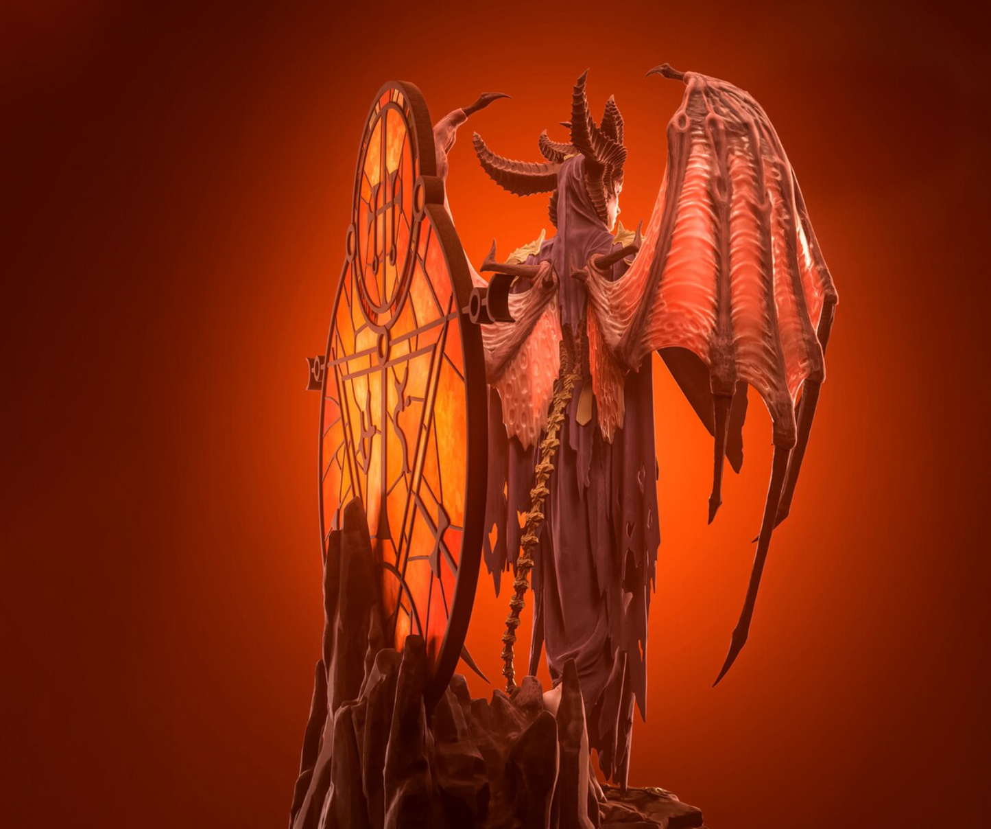 Diablo STL File Impression 3D Fichier STL numérique Personnage de jeu Lilith Figure S064