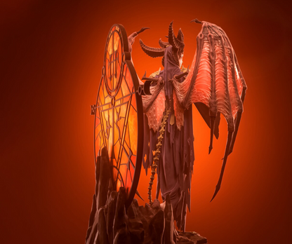 Diablo STL Archivo 3D Impresión Digital STL Archivo Personaje del Juego Lilith Figura S064