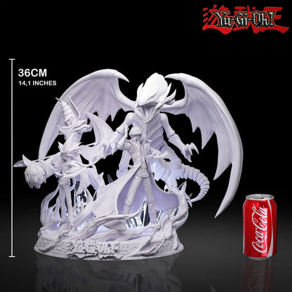 Yu-Gi-Oh STL File 3D Printing Design File Anime Yami Yugi and Seto Kaiba Character 0242