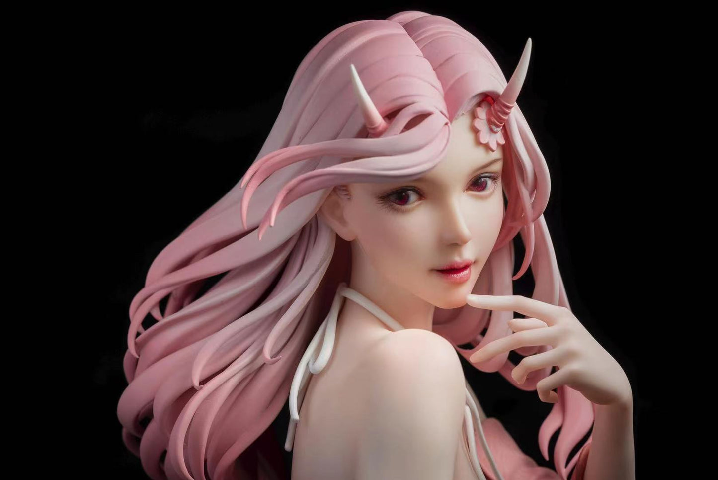 Demon Girl STL File 3D Printing Digital STL File Anime Fantasy Character 0107