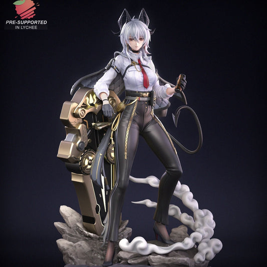 Zani STL File 3D Printing Design File Game Character Wuthering Waves STL 0288