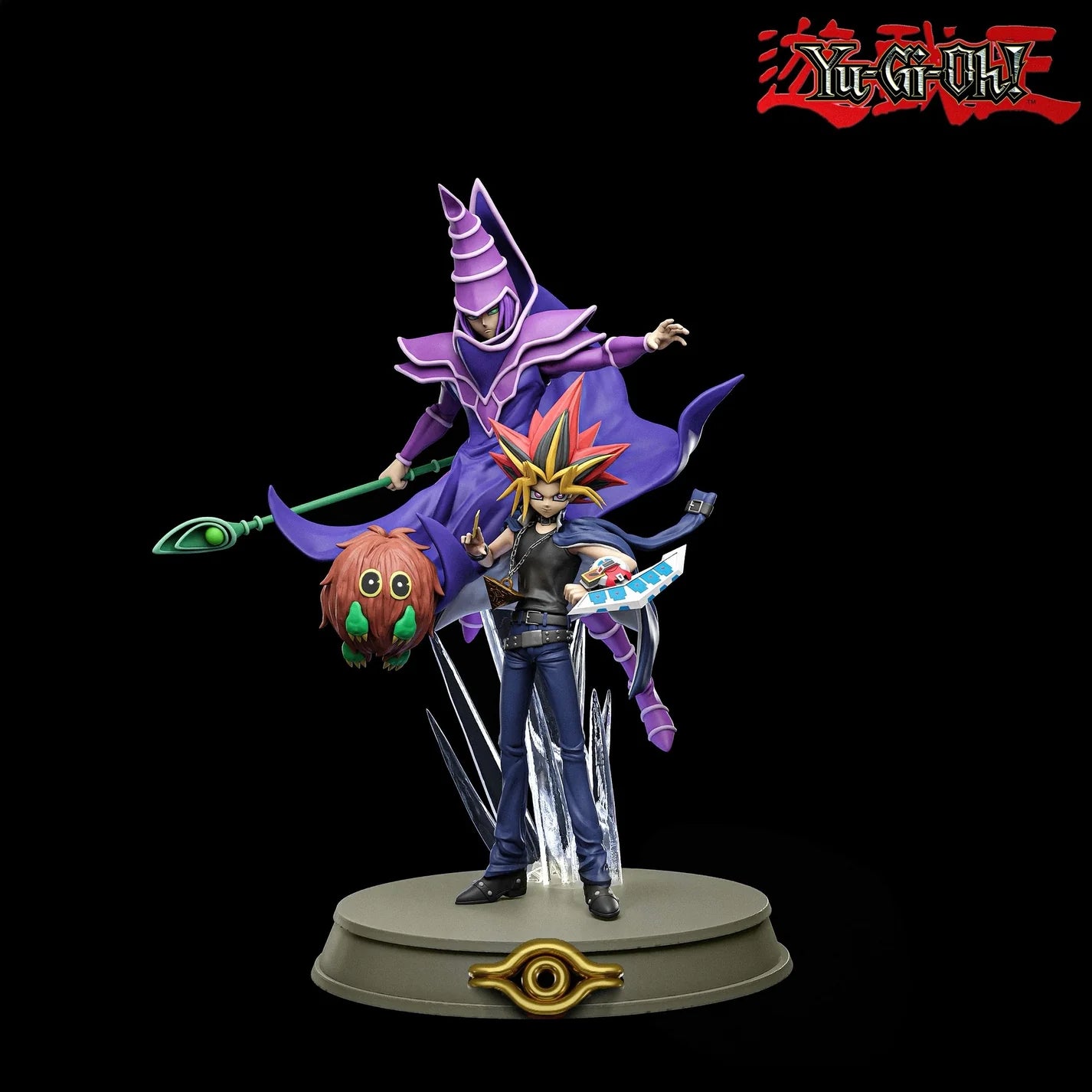 Yu-Gi-Oh STL File 3D Printing Design File Anime Yami Yugi and Seto Kaiba Character 0242