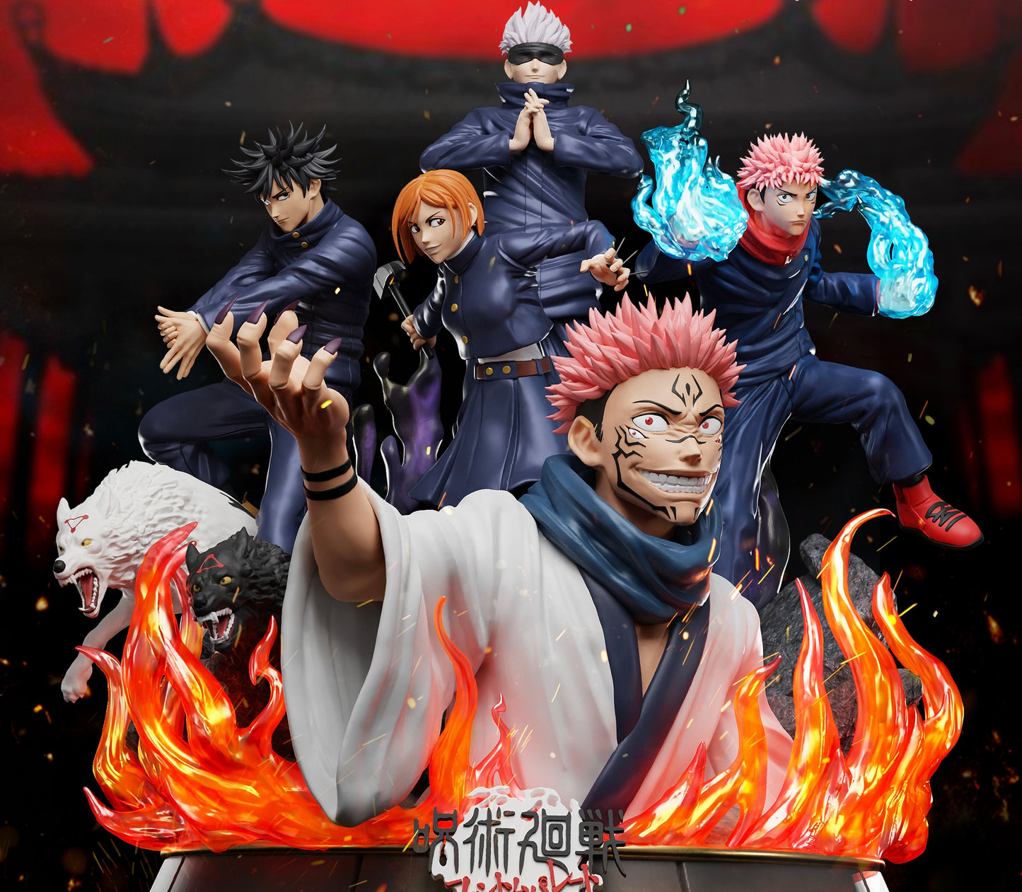 Jujutsu Kaisen STL File 3D Printing Design File Anime Satoru Gojo Character 0186