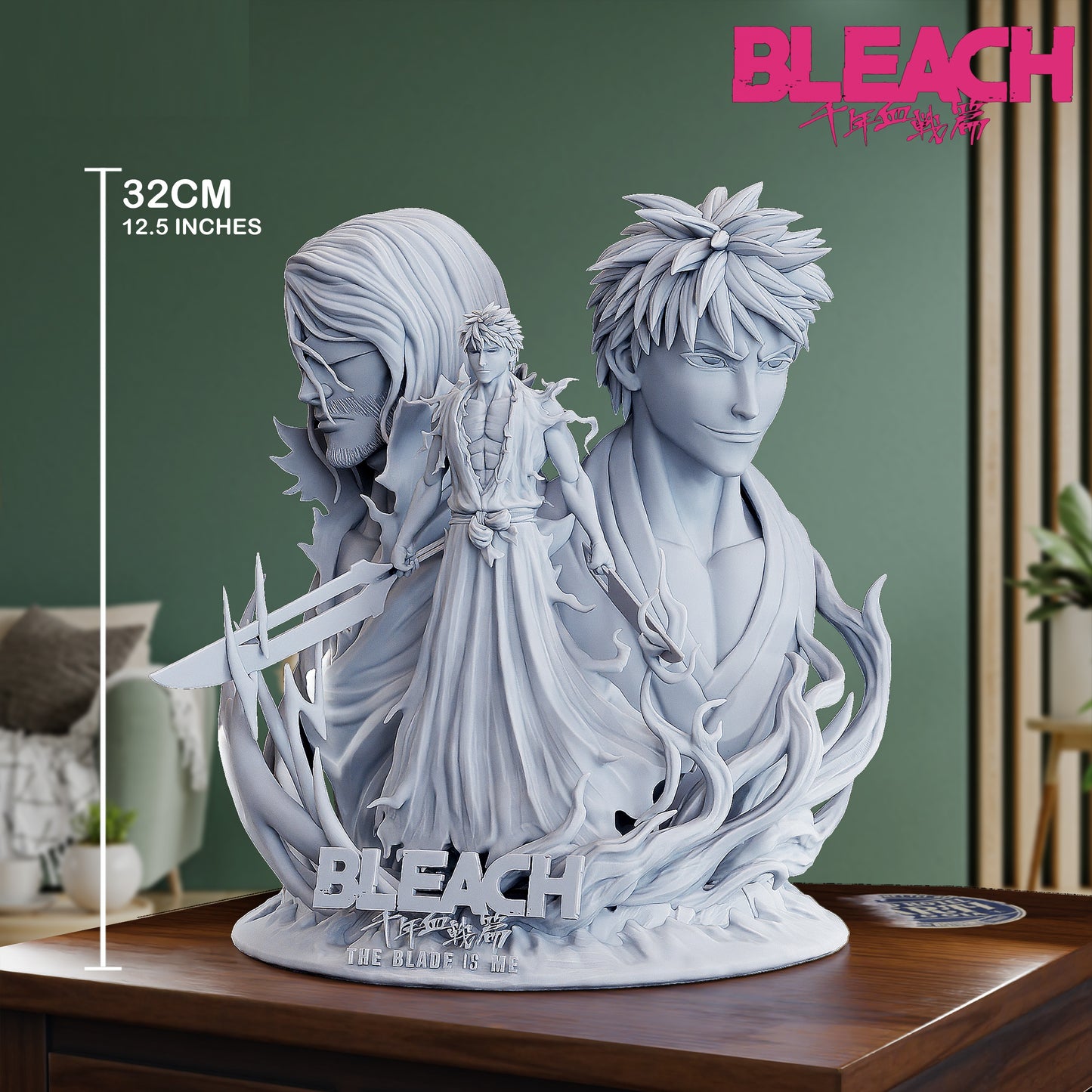 Ichigo Kurosaki STL File 3D Printing Design File Anime Bleach Character 0212