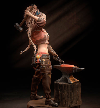 Monster Hunter Gemma  STL File 3D Printing Digital STL File Girl Game Characters Figure 0276