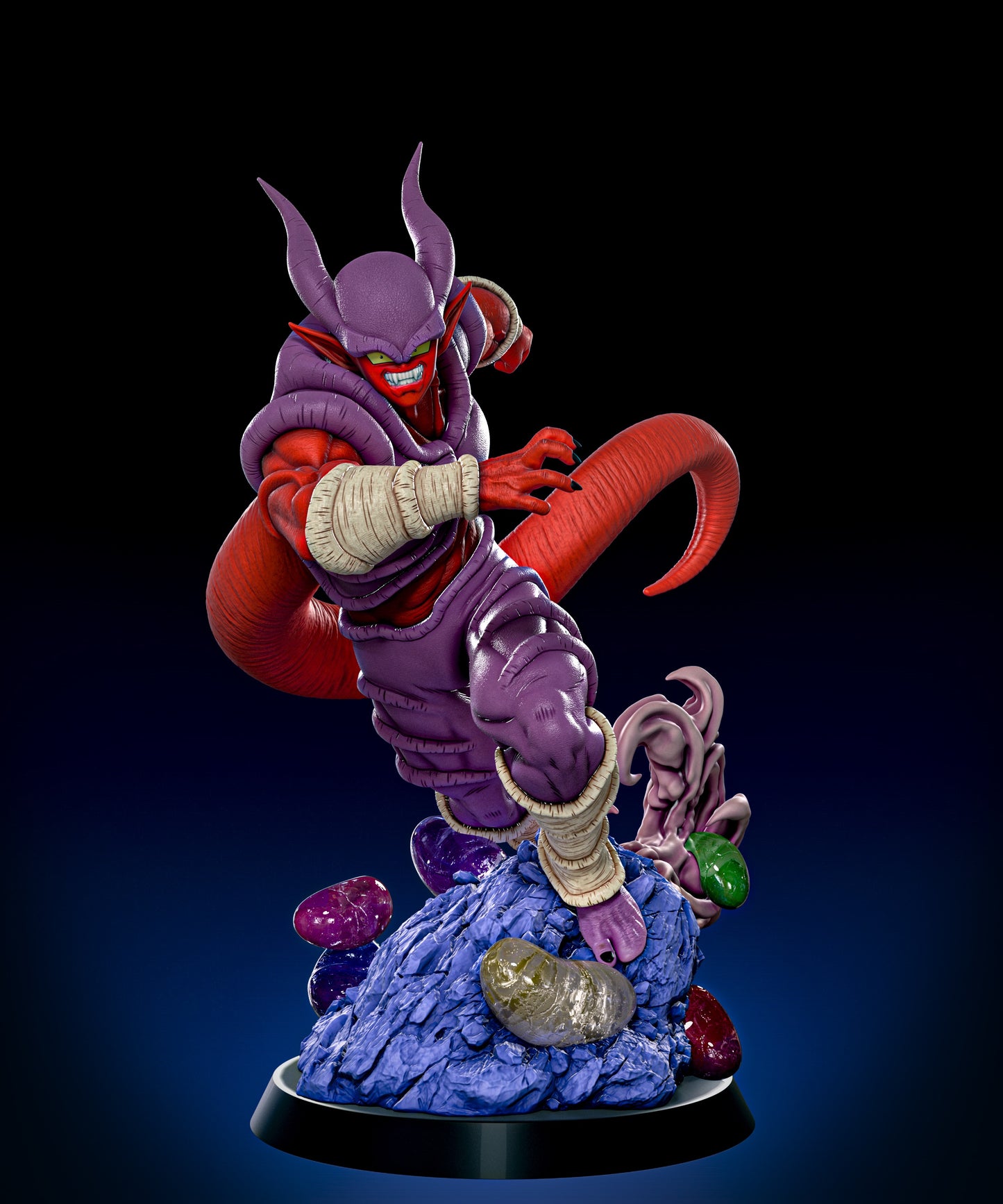 Dragon Ball STL Janemba STL File 3D Printing Digital STL File Anime Character 0189