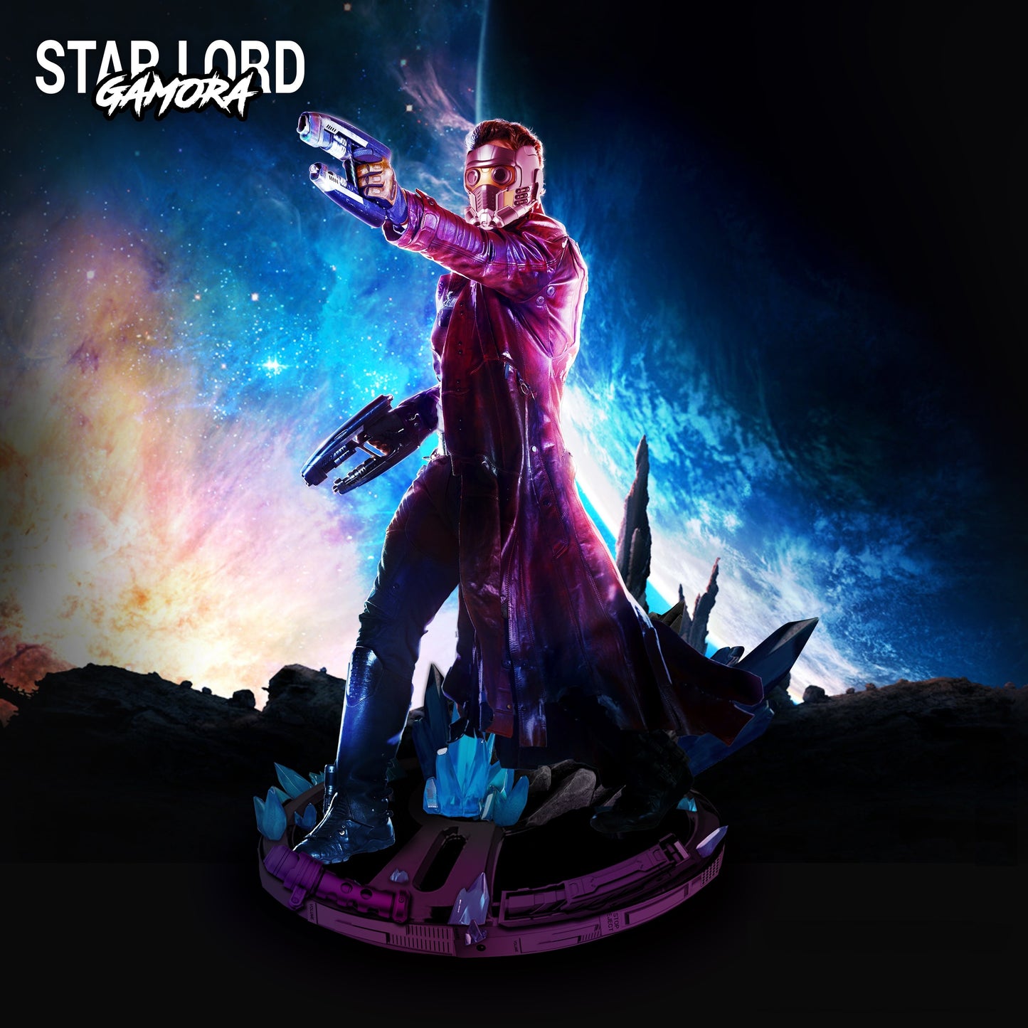 Guardián de la Galaxia STL Vengadores Archivo STL Diseño de impresión 3D Personaje de película Archivo STL S043
