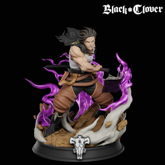 Yami Sukehiro STL File 3D Printing Design File Anime Black Clover Character 0240