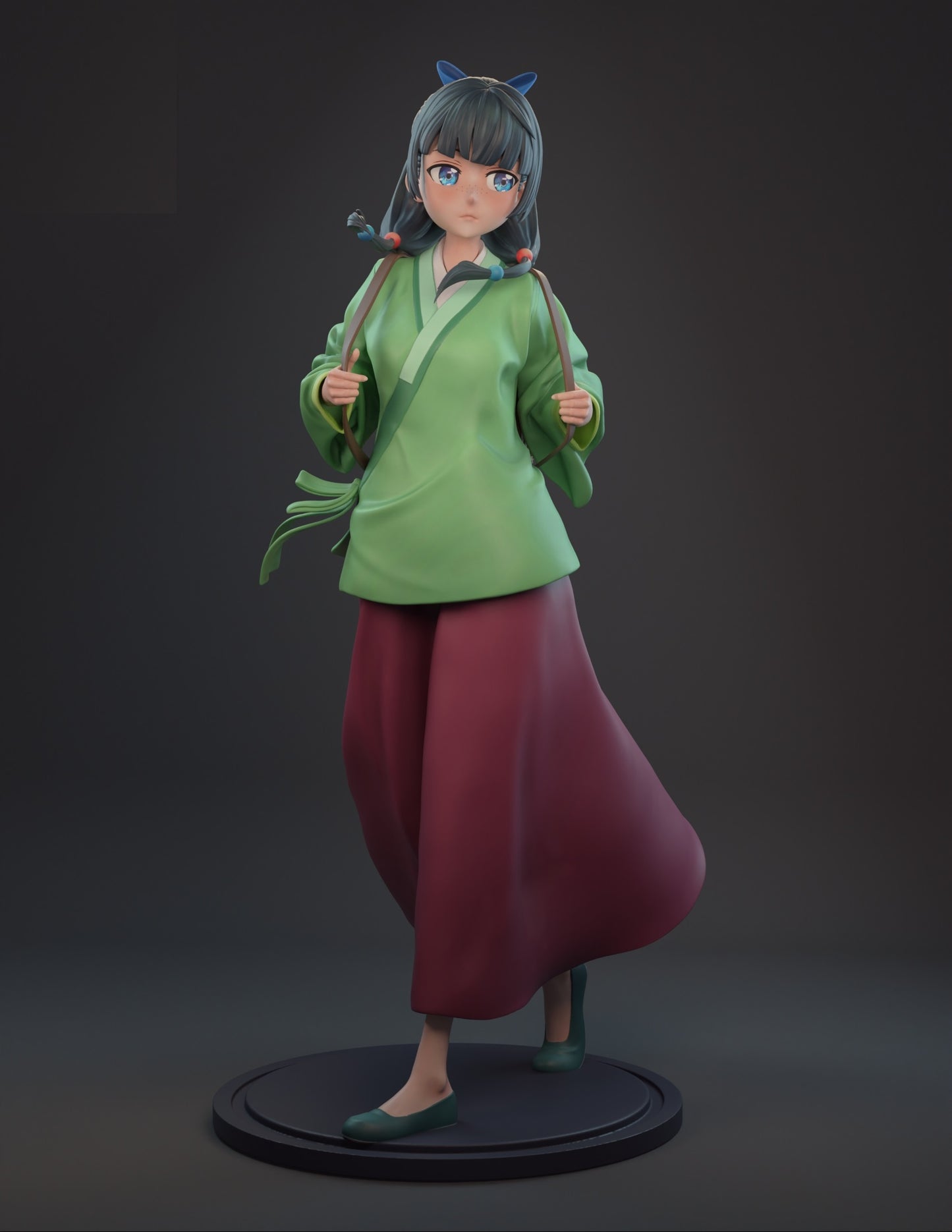 The Apothecary Diaries STL File 3D Printing Design Anime Character Maomao STL File 0159