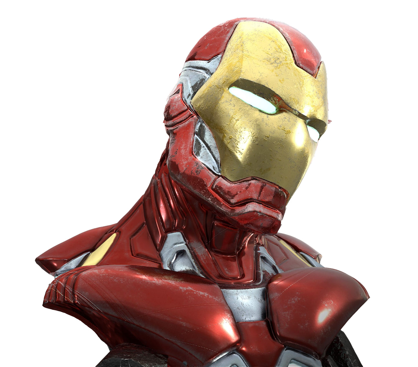 Iron Man Busto STL Marvel Personaje STL Archivo Diseño de Impresión 3D Personaje de Película Archivo STL S036