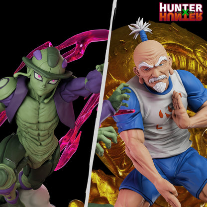 Hunter X Hunter STL File 3D Printing Design File Anime Netero vs Meruem Character 0238