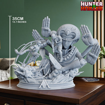 Hunter X Hunter STL File 3D Printing Design File Anime Netero vs Meruem Character 0238