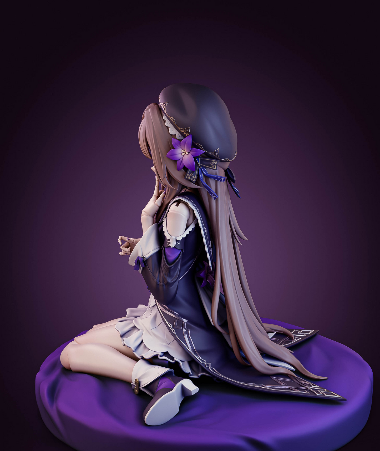 Herta STL File 3D Printing Design Game Character Honkai Star Rail STL File 0209