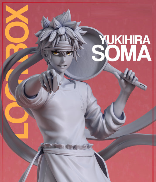 Shokugeki STL Fichier 3D Printing Design Anime Character Soma STL Fichier 0142