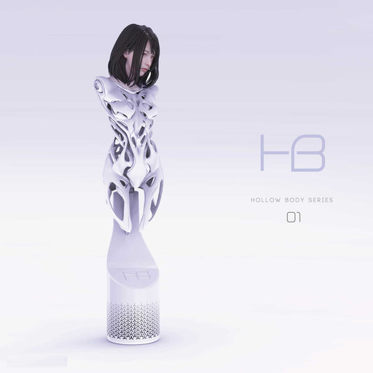 Fichier STL de personnage de fille synthétique Impression 3D Figure fantastique numérique Fichier STL 0114
