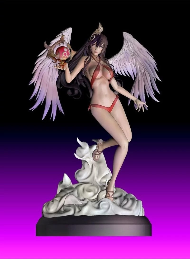 Fantasy Angel Personaje STL Archivo 3D Impresión Digital STL Archivo Anime Girl Figura 0078