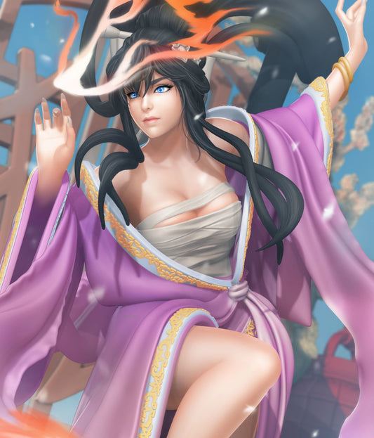 Fantasy Girl Character STL Fichier Conception d’impression 3D Fichier STL Anime Girl Figure 0098