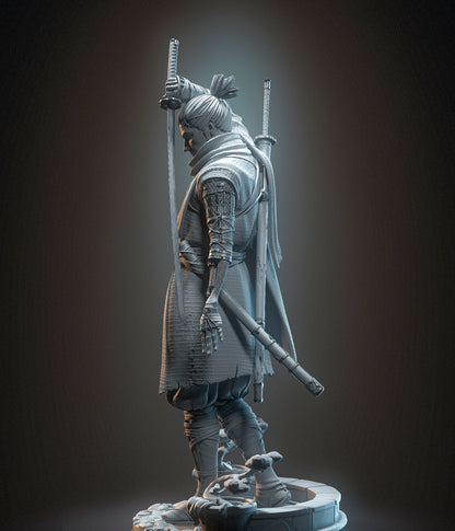 Sekiro STL Archivo Impresión 3D Diseño STL Digital Personaje del Juego 0165