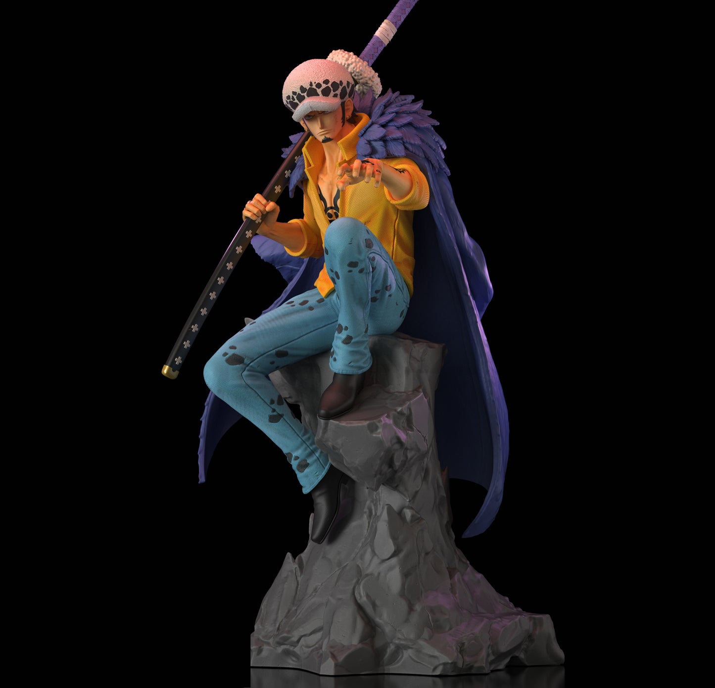 One Piece STL File 3D Printing Design File Anime One Piece Character STL 0232