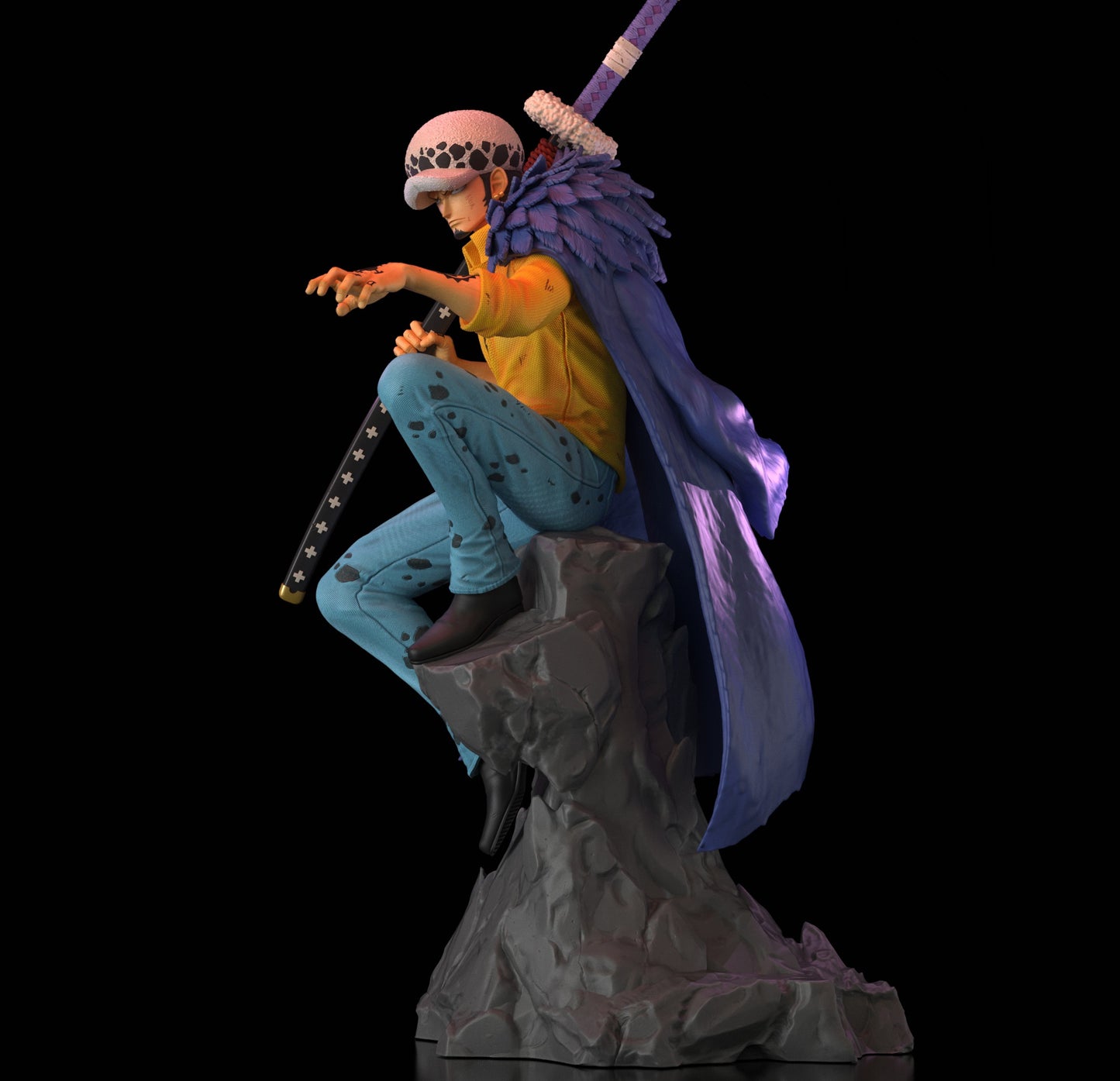 One Piece STL File 3D Printing Design File Anime One Piece Character STL 0232