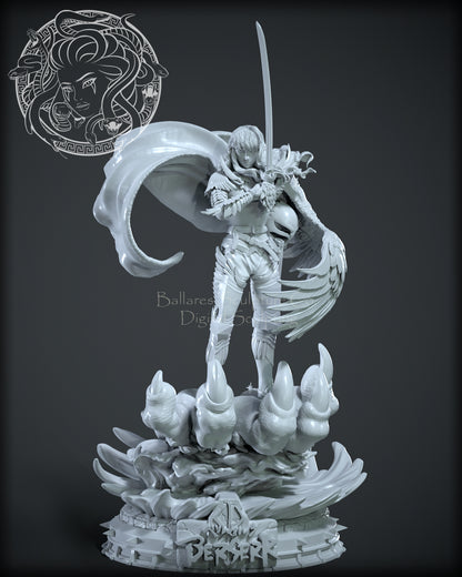 Griffith STL File 3D Printing Design File Anime Character Berserk STL 0196