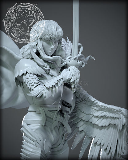 Griffith STL File 3D Printing Design File Anime Character Berserk STL 0196