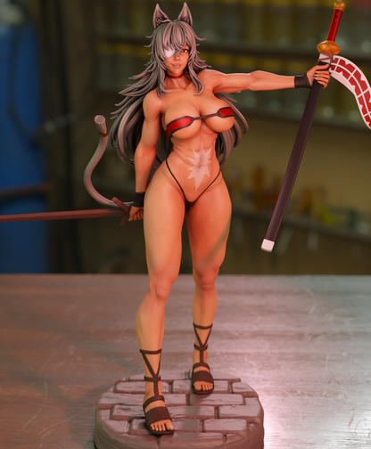 Mushoku Tensei STL File 3D Printing Design Anime Character Ghislaine STL File 0221