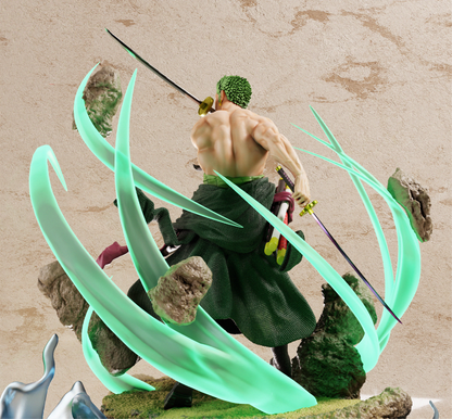 Zoro STL File 3D Printing Design File Anime One Piece Character 0230